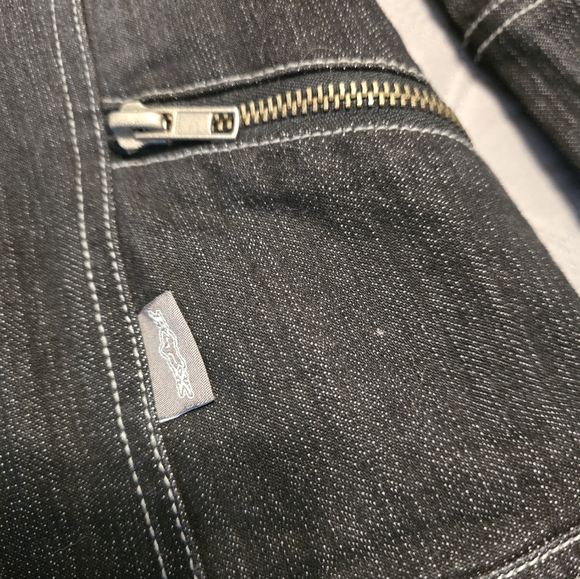 NEW Fox Racing denim moto jacket size Small. - Picture 5 of 12